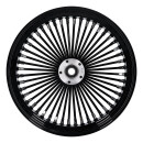 Custom Big Spoke Felge hinten schwarz für Harley Touring 02-07 18X5.5"