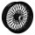 Custom Big Spoke Felge hinten schwarz für Harley Touring 02-07 18X5.5"