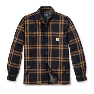 Carhartt Relaxed Fit Flannel Sherpa Jack Hemd Jacke XL