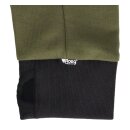 Roeg Frits Retro Biker Trainingsjacke Armee grün oliv