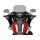 Replacement Windscreen for Low Rider ST Touring; Height 385 mm x Width 500 mm