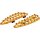 MX Driver Floorboards Gold Anodized