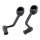 Forged Highway Peg Mounts Accepts HD Type Shifter Pegs (5/16”-24) Black Anodized