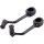 Forged Highway Peg Mounts Accepts HD Type Shifter Pegs (5/16”-24) Black Anodized