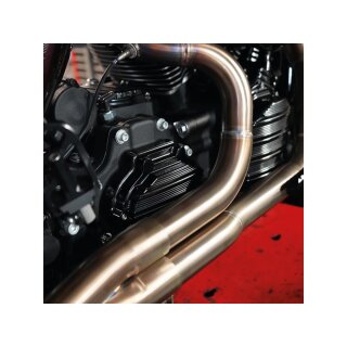 10-Gauge Transmission Side Cover All Black Black Anodized