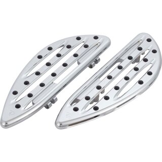 Deep Cut Floorboards Chrome