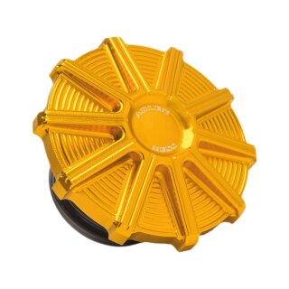 10-Gauge Gas Cap Vented Gold Anodized