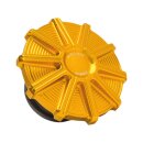 10-Gauge Gas Cap Vented Gold Anodized