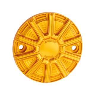 10-Gauge Point Cover 2-hole Gold Anodized