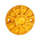 10-Gauge Point Cover 2-hole Gold Anodized