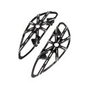 10-Gauge Driver Floorboards Black Cut Anodized