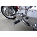 Diamond Shift Peg Black Rubber Peg, Chrome End Cap