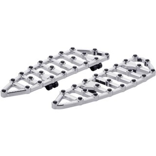 MX Driver Floorboards Chrome