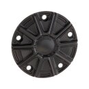 10-Gauge Point Cover 5-hole Black Anodized