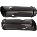 Deep Cut Comfort Grips Black 1" Throttle By Wire