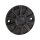 10-Gauge Point Cover 2-hole Black Anodized