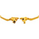 Method Hand Levers Gold Anodized Cable Clutch