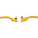 Method Hand Levers Gold Anodized Cable Clutch
