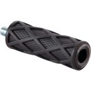 Diamond Shift Peg Black Rubber Peg, Black End Cap