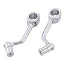 Forged Highway Peg Mounts Including Arlen Ness Chrome...