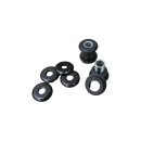 Handlebar Damper Kit Black Coated Cup Whashers Black