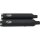 Double Slip-On Muffler Set Endcap Revolver Black Ceramic Coated