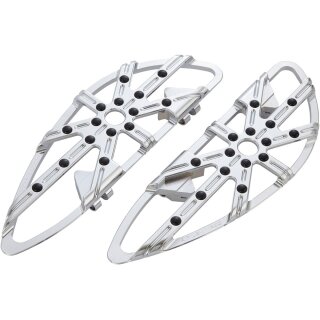 10-Gauge Driver Floorboards Chrome