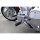 Diamond Footpegs Black Rubber Peg, Chrome End Cap