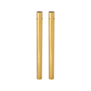 Gold 49 mm Fork Tubes 24-1/4" (+2" Over)