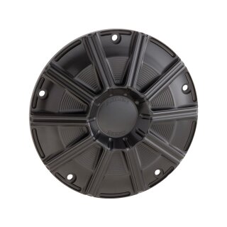 10-Gauge Derby Cover All Black Black Anodized