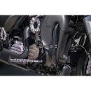 Forged Highway Peg Mounts Including Arlen Ness Black Knurled Style Shifter Pegs Black Anodized