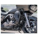 Forged Highway Peg Mounts Including Arlen Ness Black Knurled Style Shifter Pegs Black Anodized