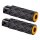 Diamond Passenger Pegs Black Rubber Peg, Gold End Cap