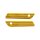 10-Gauge Saddlebag Latch Covers Gold