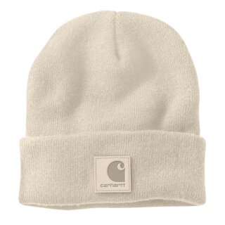 Carhartt Strickmütze Hafermilch weiß