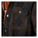 Von Dutch Pepper Co Karo Hemd Jacke braun S