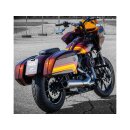 Club-Style Crash Bar Width: 820 mm Black Powder Coated