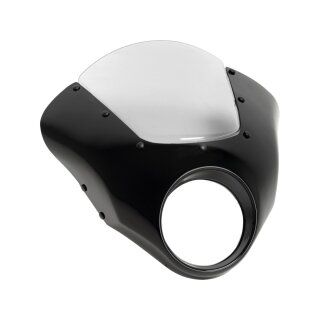Dark Night Semifairing without Bracket and Screen Dimensions Fairing with Screen, Height 470 mm x Width 460 mm