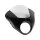 Dark Night Semifairing without Bracket and Screen Dimensions Fairing with Screen, Height 470 mm x Width 460 mm