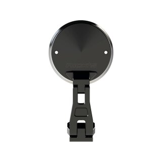 Bottom to Top Mount Speedometer Conversion Kit for Ricks Club Style Riser Kit S Black Anodized