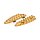 MX Driver Floorboards Gold Anodized