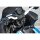 Club Style Pullback S Riser Kit with Top Mount Round Speedometer 11,5" Height, 1 1/4" Clamp Diameter Black Anodized