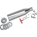 3" Internal Disc Series Universal Slip-on Muffler...