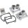 Lifter Cover Set Chrome
