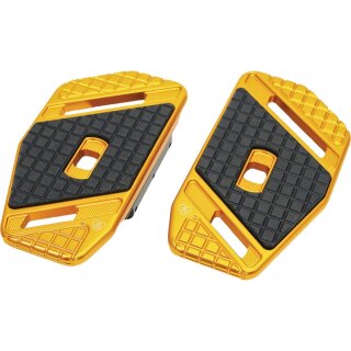 Speedliner Passenger Floorboards Gold Anodized