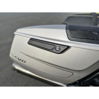 New Style Latch Covers Black Satin