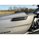 New Style Latch Covers Black Satin