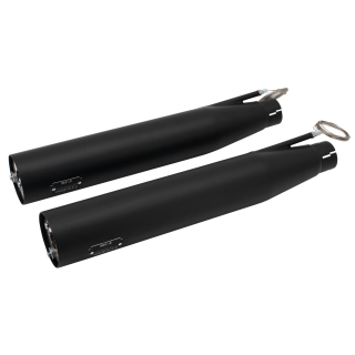 MCJ 2-2 Royal Short Auspuffanlage für Harley Dyna FXD 06-16 schwarz