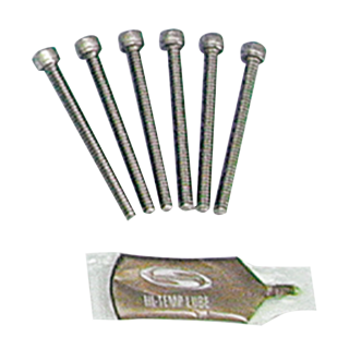 Supertrapp std screws 10-24x2.00" set/6
