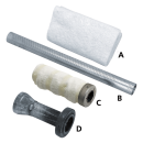 Supertrapp glasfiber repack 4"